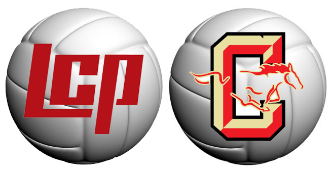 LCP-Coronado volleyball logo